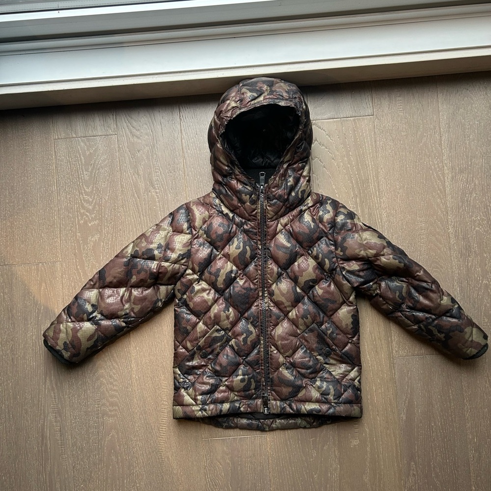 Pajar Brown Camouflage Quilted Jacket